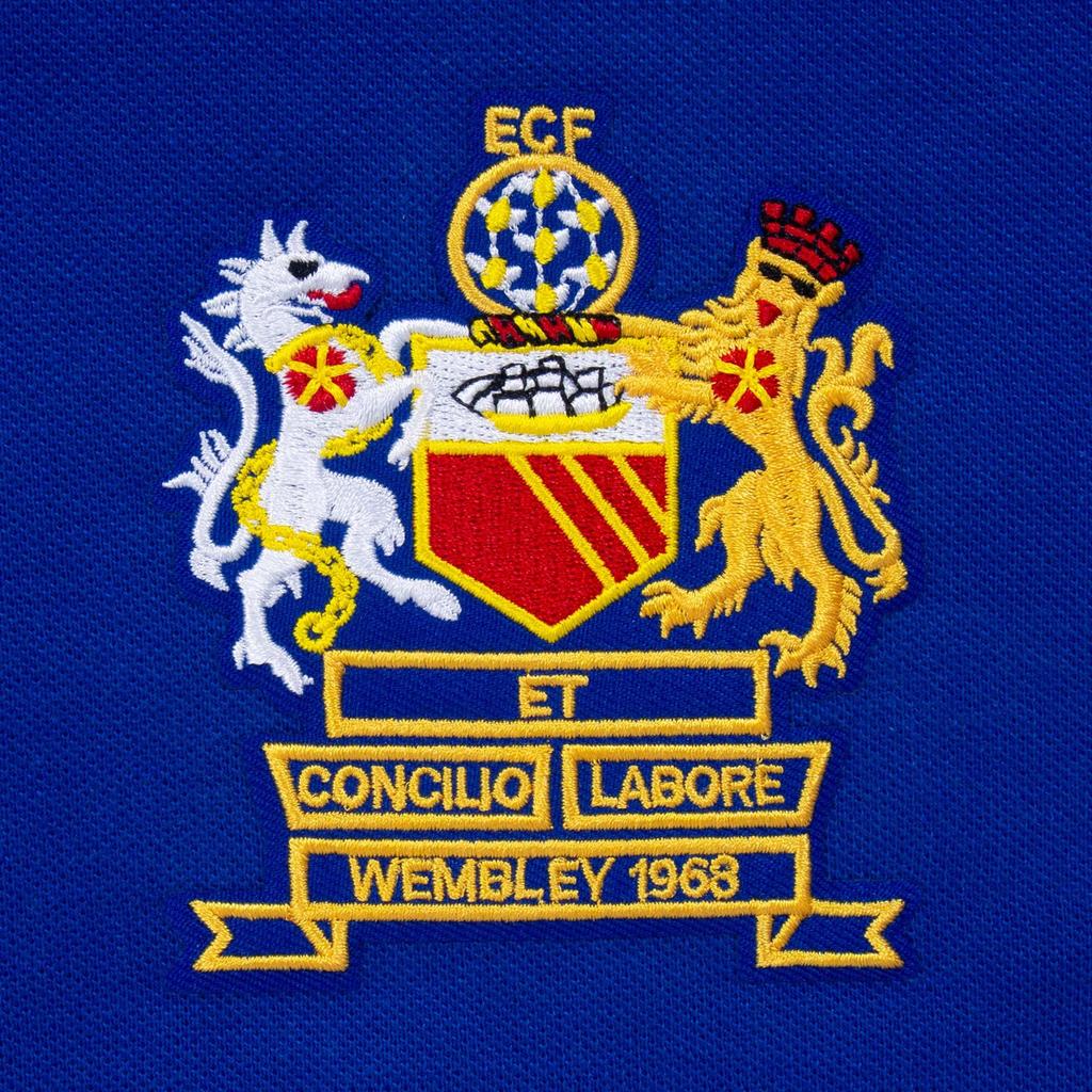 Fan Originals Mens Manchester 1968 Crest Polo Shirt