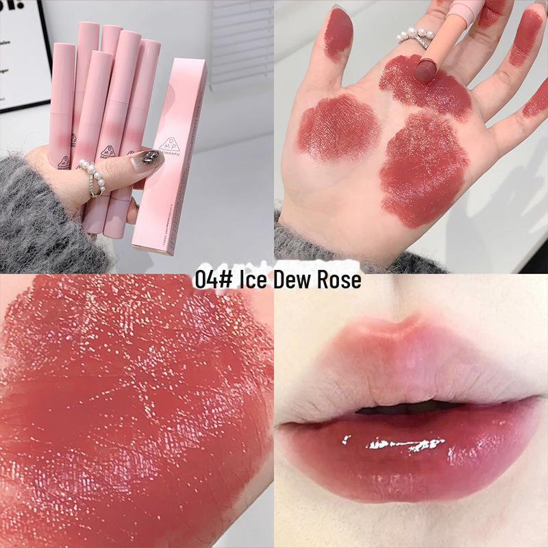 DaimAnpu Rotating Lip Gloss: Moisturizing Lipstick with Water Shine, Reduces Lip Lines.