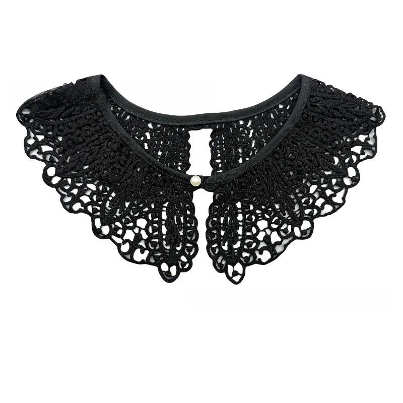 Lace Bib Collars For Women With Cotton Material Retro Fashion For Fall