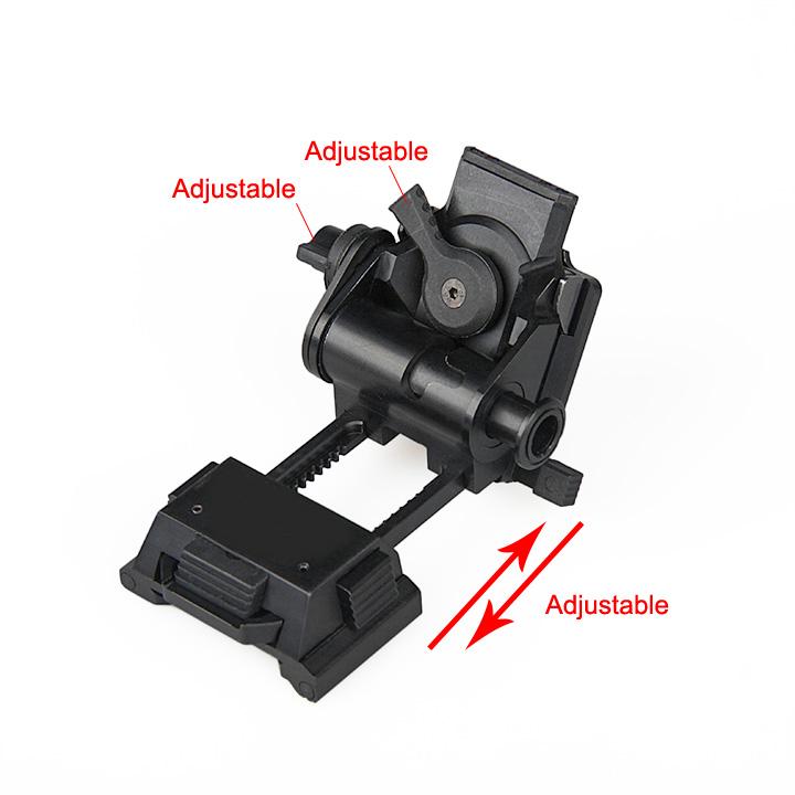 PVS-14 Night Vision Bridge with Adjustable Field of View Use with the L4G24/L4G19/NS39/AKA2 and Other Dump Truck Mounts