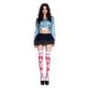 Breathable Blood Stained Cape Hooded Design Cosplay Costume Cloak  for Cosplay Party