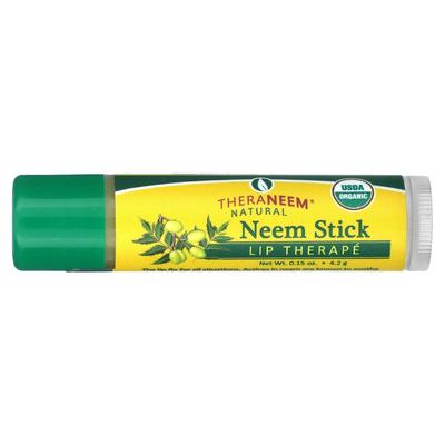 TheraNeem Natural, Baume à lèvres au neem, 0,15 oz (4,2 g)