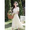 Elegant French Style A-Line Summer Dress