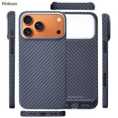 Pinkson Aramid Fiber Phone Case for Apple iPhone 17 Series & Air