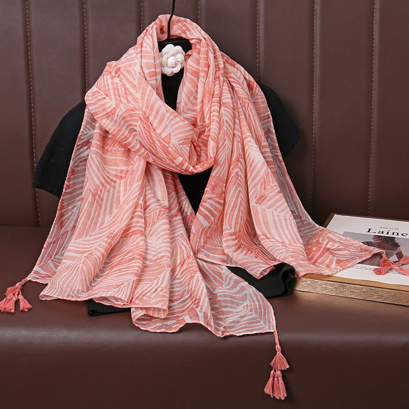 

Роскошный брендовый хлопковый шарф для женщин, большие платки, дизайн хиджаба, эшарпа, принт, шарфы с кисточками, женские пляжные палантины, кашне, платки, парео 90x180cm