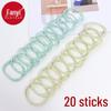 Women's A1V40 Hair Tie Set: Simple One-Piece Ponytail Rope with Free Shipping
