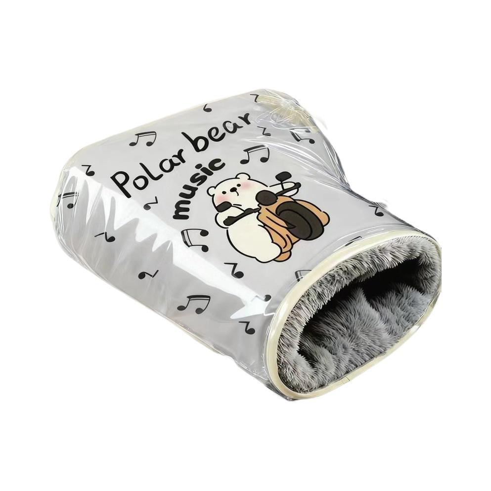 Зимние толстые флисовые водонепроницаемые ветрозащитные чехлы на руль мотоцикла/велосипеда, теплые перчатки-накладки для электросамоката