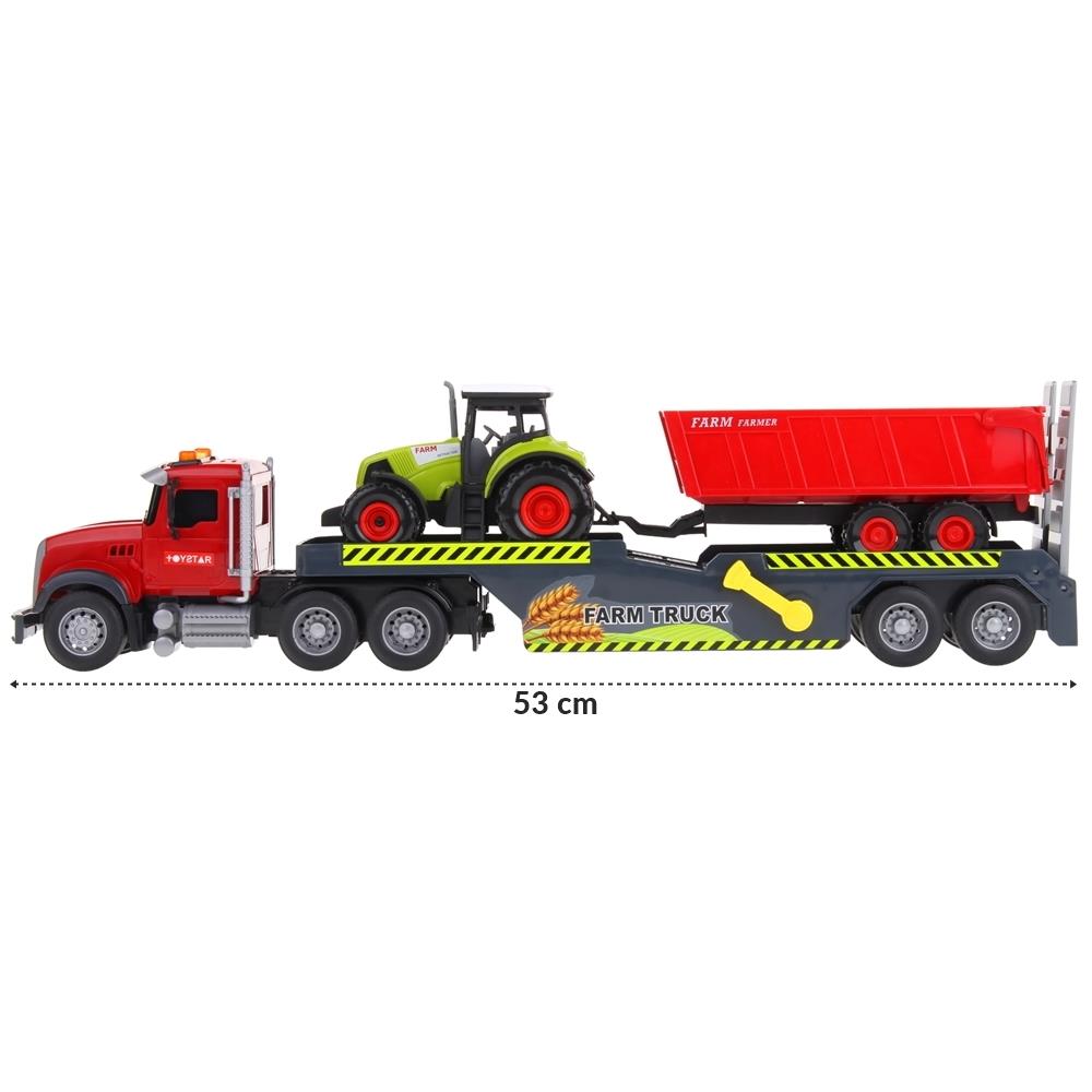 Truck Tractor Unit With Trailer Recovery Truck Tractor Tractor With Trailer Toy Car
