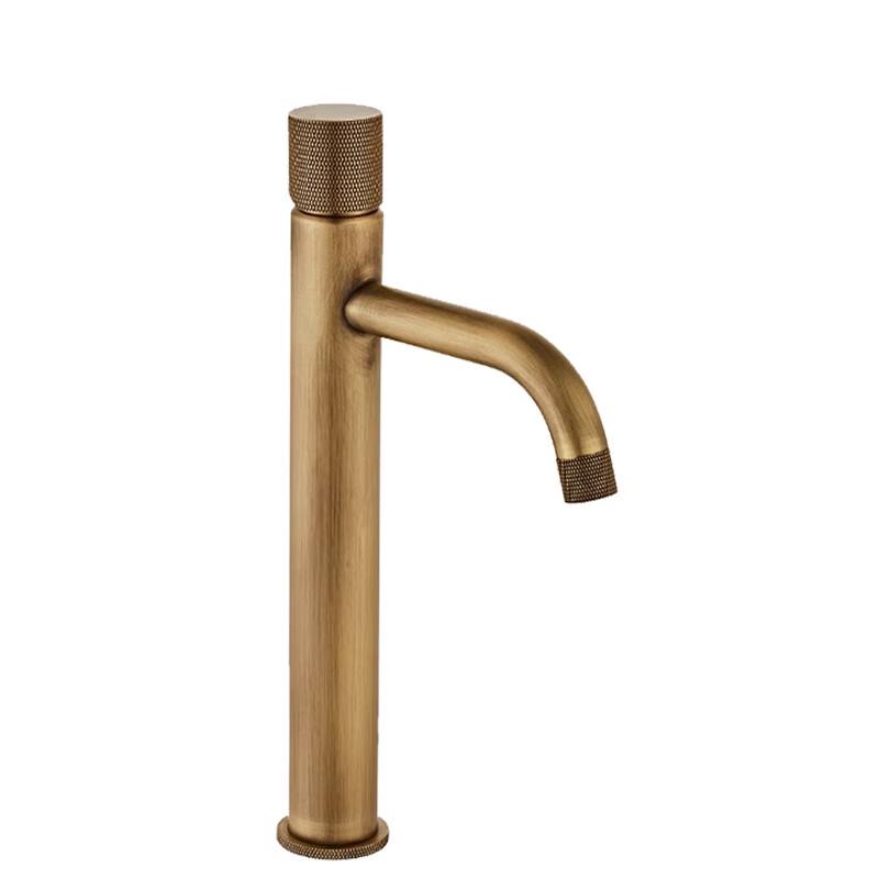 MDNG Antique Curved Spout Basin Faucet
