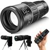 16x52 Monocular Telescope Dual Focus Night Spyglass Telescope New HD Zoom Scope Outdoor