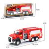 New 1:50 Car Toy Truck Model Pull Back Alloy Diecast Vehicle Fire Military Engineering Garbage Trucks Toys For Children's Gift