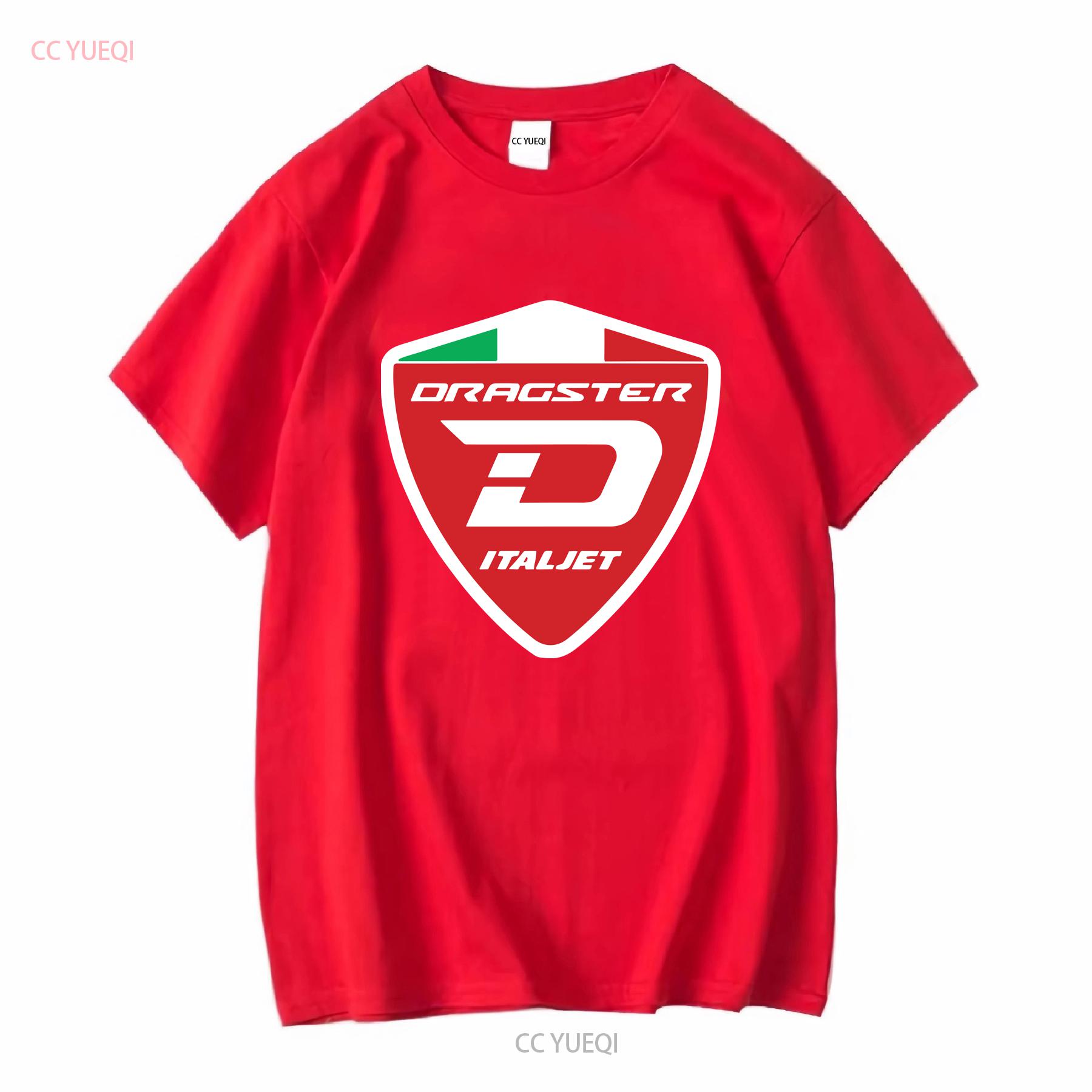 Italjet Dragster Motorcycle Logo Mens Black T shirt Size S to 3XL vintage Washed fashion graphic designer clothes Soft S