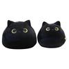 Black Cat Plush Toy Soft Kawaii Plushie Anime Pillows Lovely Cartoon Animal Stuffed Doll Girls Valentine Day Gifts Ornaments