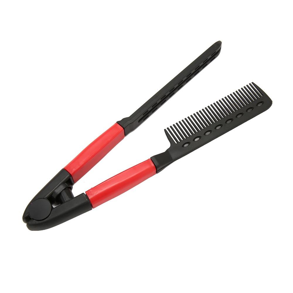 High Temperature Avoid V Shaped Hair Comb Portable Styling Hair Comb  For Knotty Hair
