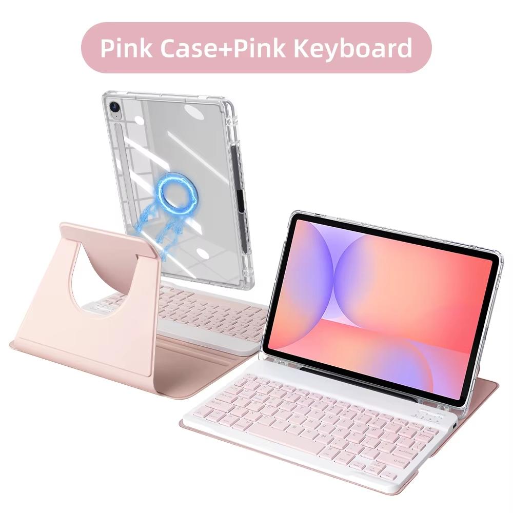 Magic Keyboard For Samsung Galaxy Tab S10 FE 10.9 X520 X526 Case for Tab S9 FE S10 FE11' Lite Smart Tablet Keyboard Case