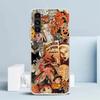 Halloween Herbst Kunst Hexe Katze Handyhülle Für Samsung Galaxy A17 A37 A57 A16 A15 A14 A13 A56 A55 A54 A53 A36 A35 A34 A33 A26 A25 A