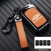 Alloy LeatherCar Key Case Cover for Chevrolet Onix Equino Orlando Cruze Spark Sonic Camaro Volt Bolt Trax Malibu Blazer Traverse