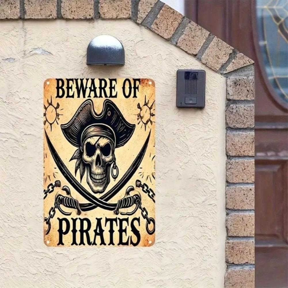 Retro Rectangular Metal Sign 20x30cm Vintage Wall Decor for Home Garden