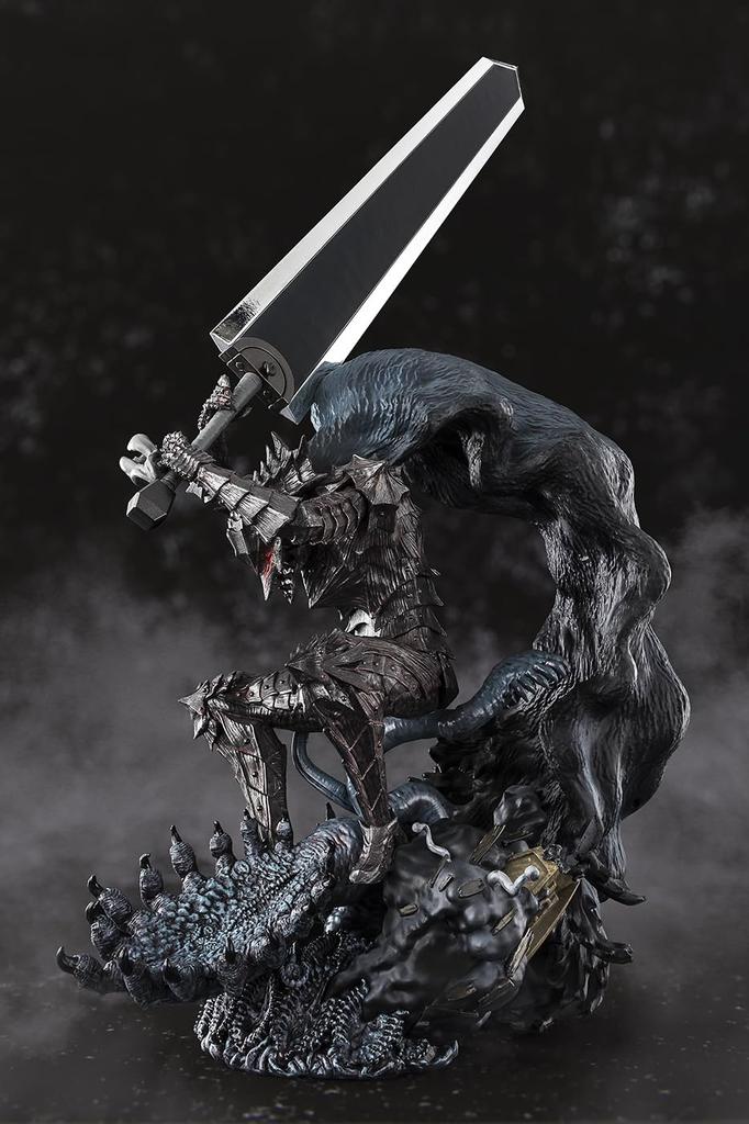 TAMASHII NATIONS Figuarts Zero Touche Berserk Guts Approximately 350mm ABS PVC Complete Figure Métallique (Berserker Armor) & Pre-painted