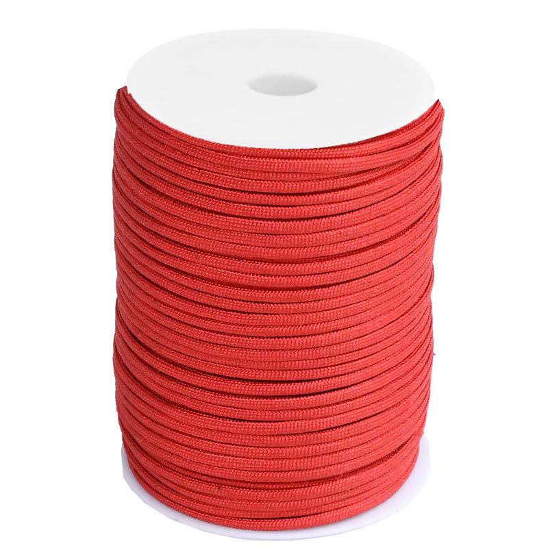 100 M Outdoor Seven-Core Umbrella Rope 4mm Umbrella Rope Bracelet Braided Line Military Fan 7-Core Survival Umbrella Rope