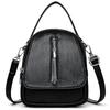 Versatile Soft Leather Portable Shoulder Messenger Bag Change Bag