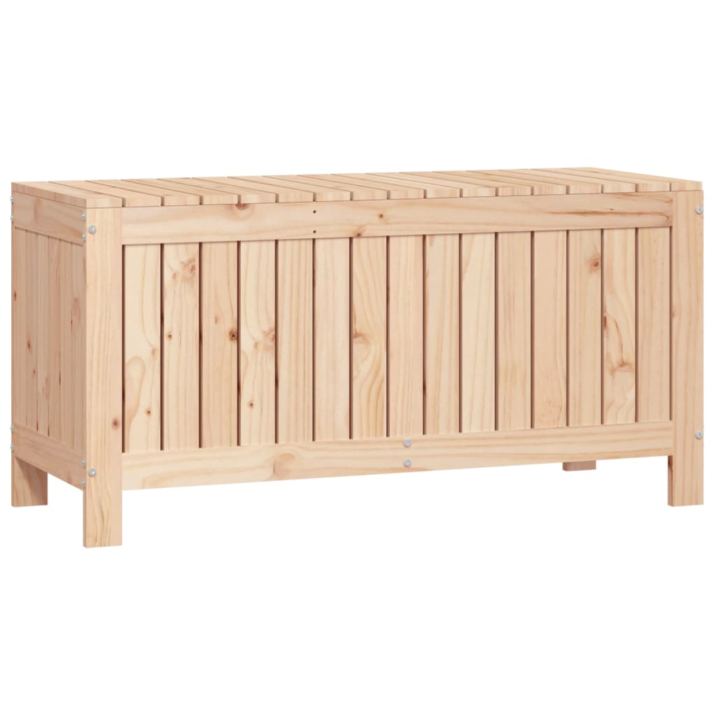 Garden Storage Box 108 X 42.5 X 54 Cm Solid Pine Wood
