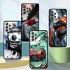 Cool Car Sports Phone Case for Samsung Galaxy A72 A25 A21s A56 A73 A23 A24 A32 A52s A55 A32 A35 A54 Soft Cover