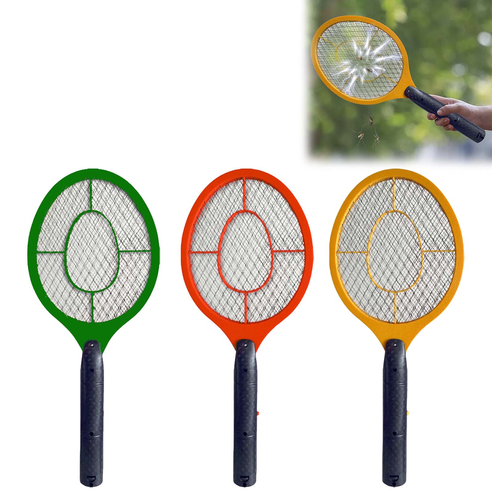 Fly Swatter Household Electric Swatter Lightweight Small Outdoor Electric Swatter Tags For Fast Shipping