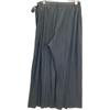 PLEATS PLEASE PP73-JF573 17AW Black Pleated Wide Wrap Pants Bottoms 3 blackUsed