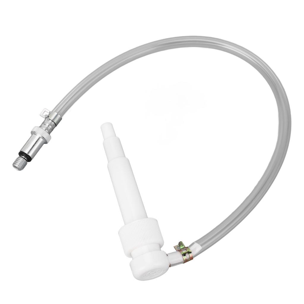 Lower Unit Gear Oil Pump with 8mm 10mm Adapter 3 8in Metal Swivel High Efficiency Gear Lube Pump for Standard Quart