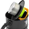 Aspirateur à cendres sans fil - FIELDMANN - 20V - Filtre HEPA lavable - Batterie et chargeur non inclus