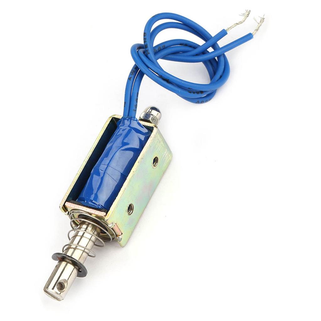 Automatisierungssteuerung 61224V DC 300mA DC Zug-Elektromagnet 5N Rückzugsbereich 10mm(12V)