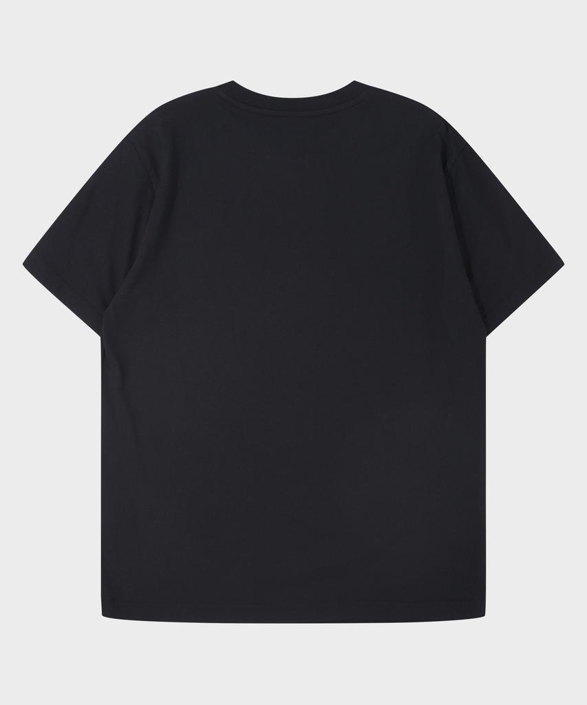 JEEP 30-Count Cotton Small Logo Short Sleeve T-Shirt (Jr5Tsu092Bk)