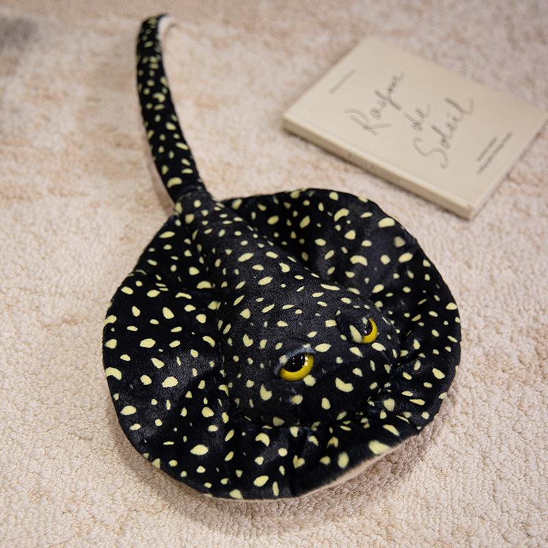 25/35/50cm Simulate Spider & Ray Plush Toy Cute Spider Doll Stuffed Soft Animal Pillow Leopard Ray Halloween Decor Party