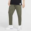 Nike Sportswear Straight-Leg Casual Track Pants Men Bottoms Military-Green CU4484-380