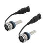 LED Headlight Bulb Kit Hi/Low Beam H8 H9 H11 12V 24W 6500K Fan Cooling For HELLA