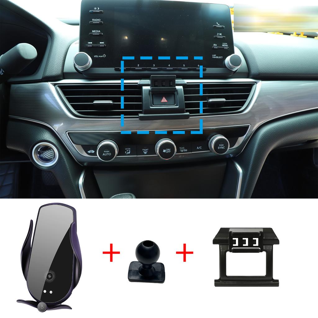 GPS Bracket Navigation Stand Auto Accessoriesr for Honda Accord 10th Gen 2018     Car Mobile Phone Holde