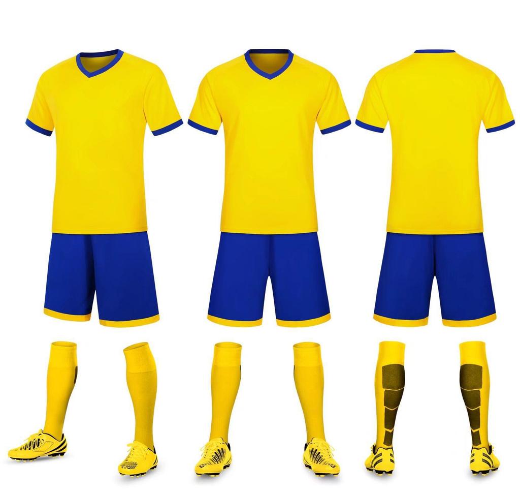 Ensemble Maillot de Football Maillot d'Entraînement Homme Maillot Imprimé Maillot de Sport Enfant Adulte Maillot de Football Homme