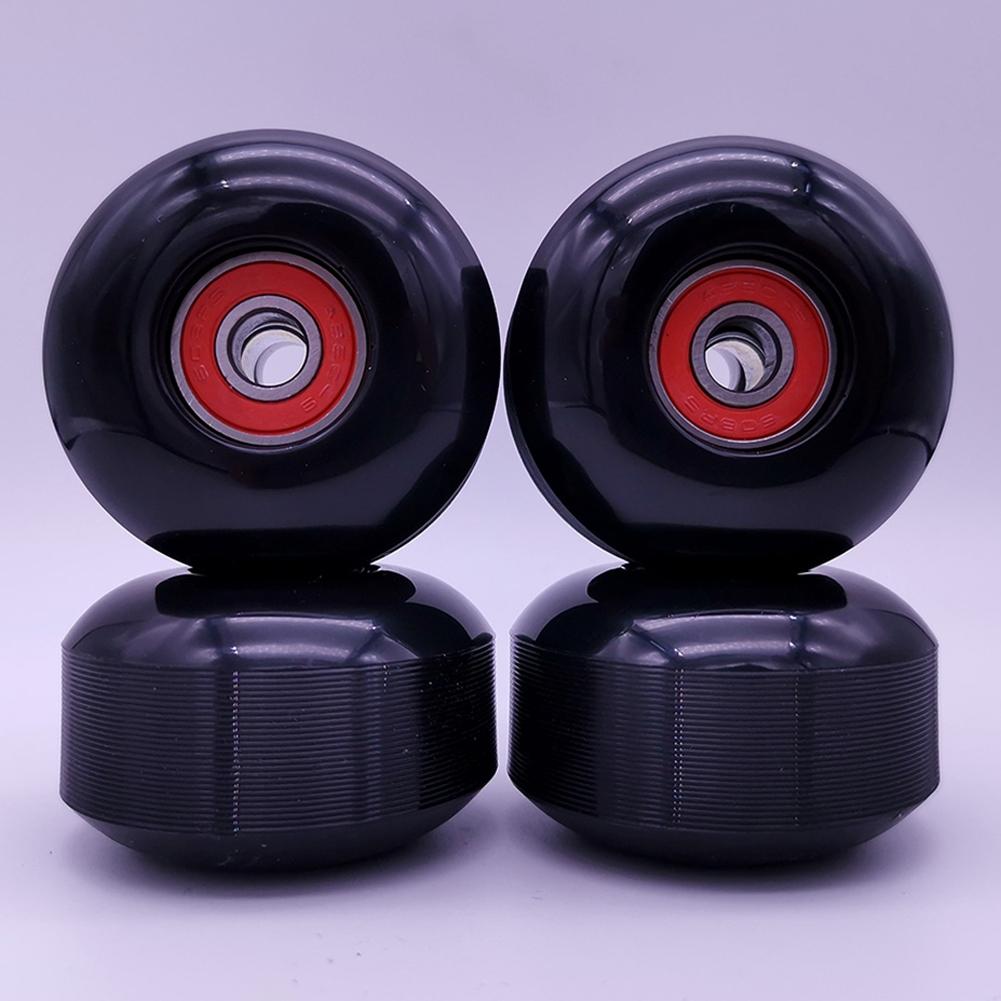 Ride In Style 4 Pcs 52x32mm Soft Longboard Skateboard Wheels + ABEC9 Bearing