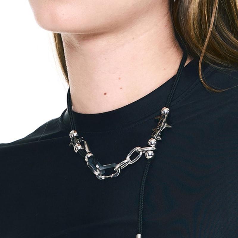 SENTIMENTS NO.616 [BLACK] NECKLACE