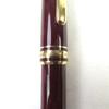 Very Good MONTBLANC Ballpoint pen Meisterstck Logo engraved White Star Twist style Used