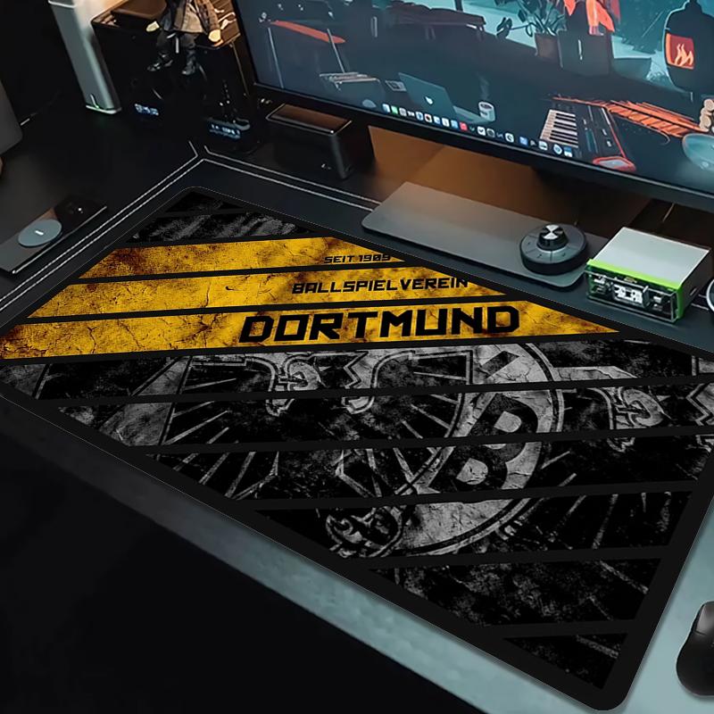 Tappetino Mouse Dortmund Grande Cuscino Tavolo da Gioco Antiscivolo Laptop Tablet Mousepad Grande Tappetino XXL Mini PC Tappetino da Gioco Con bordo bloccato_XIA