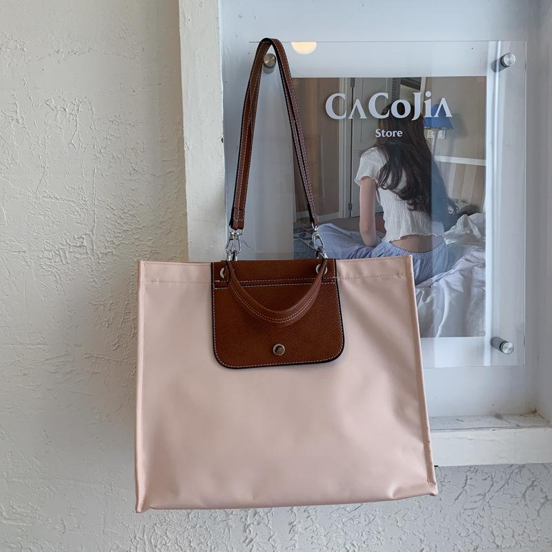 Casual Large-capacity Cloth Bag Women's New Lightweight and Versatile Commuter Shoulder Bag Portable Tote Bag