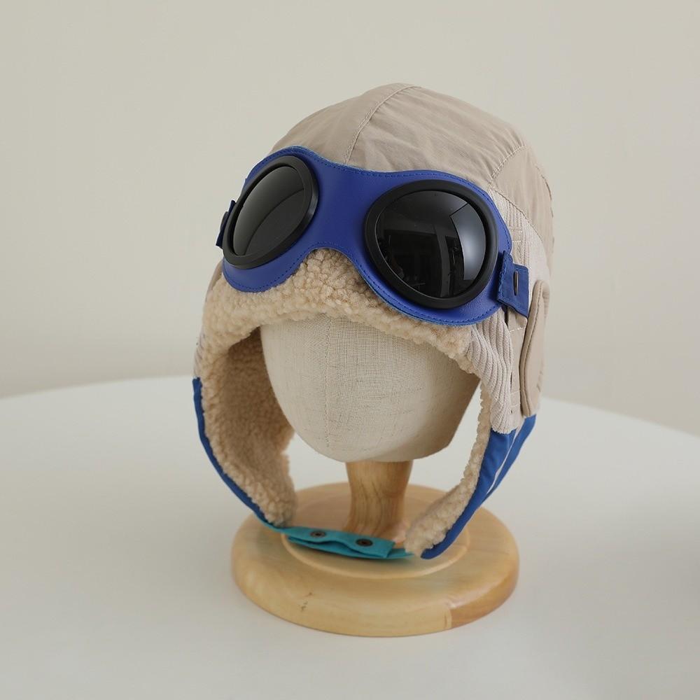 Niedliche Cartoon Ohrenschutzkappe Kältefest Warme Mütze Mode Kinder Fliegermütze Winter