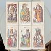 12*6cm Tarot Soprafino 1830 Vintage Italienisches Tarot Deck in Stabiler Box, Historische Reproduktion, 78 Karten Doppelt geprägt
