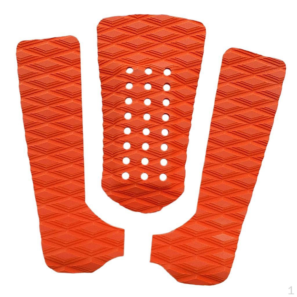 3 Противоскользящая накладка на доску для серфинга Сопротивление / Белый оранжевый