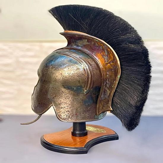 Great Achilles, Trojan Warrior  Troy Helmet Replica Original Quality Armor Helmet Halloween Costume Fully Wearble Gift Item