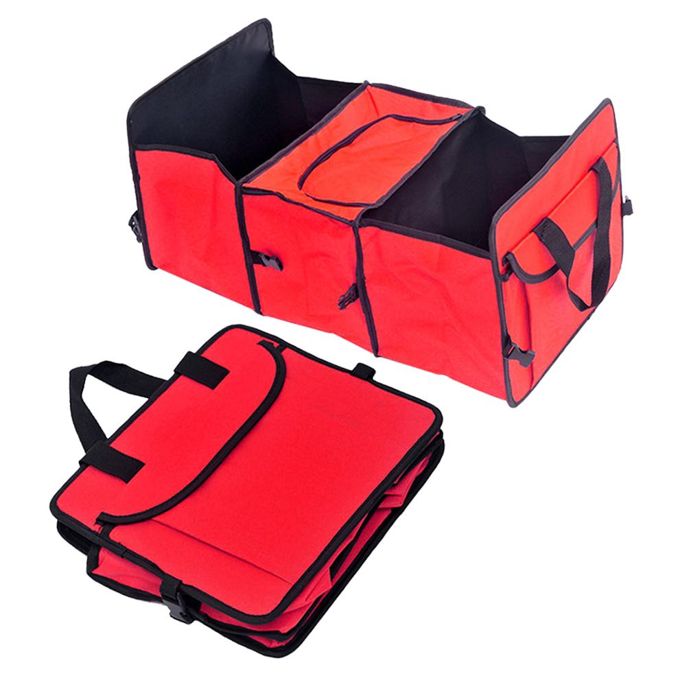 

Складной автомобильный багажник, переносной ящик для хранения, водонепроницаемый автомобильный органайзер, прочная сумка для хранения, синяя