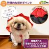 IROKOHA Halloween Christmas are set this pet costume cape vampire dog cat Dracula disguise wear photo commemorative shooting (Red Black M)