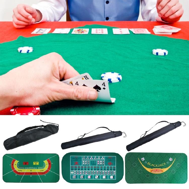Table Mat Poker Mat Baccarat Dice Blackjack Desk Pad Party Board Game Tablecloth